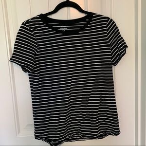 Black and white striped tee!